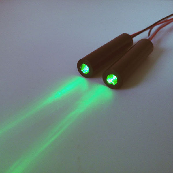 515nm 5mW Laser Module Dot Green Laser TTL Modulation PWM Mode - Click Image to Close